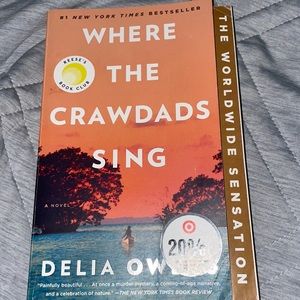 Used book for sale- where the crawdads sing. good southern book you got to read.